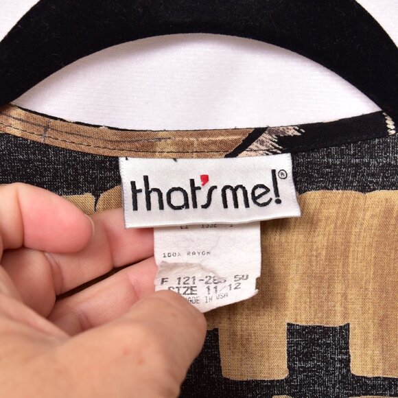 That's Me Dressy Rayon Jacket Made in the USA Size 11/12 - Picture 3 of 5